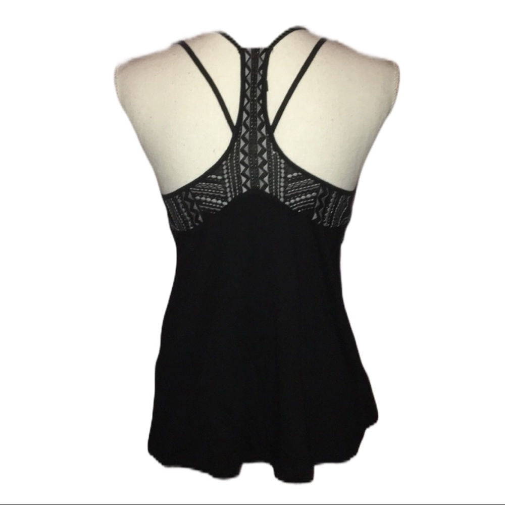 Express | Black Aztec Design Racerback Tank | XS - Picture 2 of 10